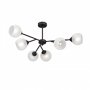 Люстра на штанге Vitaluce V3791 V3791-1/6PL цвет плафона/подвески Белый, цвет арматуры Черный-2