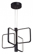 Люстра Vitaluce V3968 V3968-1/4S цвет плафона/подвески Белый, Черный, цвет арматуры Черный-3