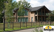 Фонарный столб Fumagalli Vivi V50.372.A10.AXH27 цвет плафона/подвески Прозрачный, цвет арматуры Черный-5