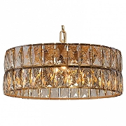 Люстра Vitaluce V5278 V5283-8/8 цвет плафона/подвески Оранжевый, цвет арматуры Золото