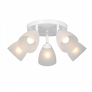 Люстра Vitaluce V4355 V4355-0/5PL цвет плафона/подвески Белый, цвет арматуры Белый-1