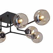 Люстра Vitaluce V47950 V47950-13/8PL цвет плафона/подвески Шампань, цвет арматуры Черный-2