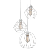 Люстра Vitaluce V4803 V4803-0/3S цвет плафона/подвески Белый, цвет арматуры Белый-3