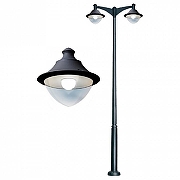 Фонарный столб Fumagalli Vivi V50.372.A20.AXH27 цвет плафона/подвески Прозрачный, цвет арматуры Черный
