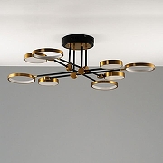 Люстра на штанге Moderli Arista V5080-CL цвет плафона/подвески Белый, Золото, цвет арматуры Золото, Черный-1