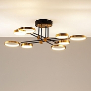 Люстра на штанге Moderli Arista V5080-CL цвет плафона/подвески Белый, Золото, цвет арматуры Золото, Черный-2