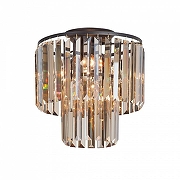 Люстра Vitaluce V5154 V5154-1/4PL цвет плафона/подвески Оранжевый, цвет арматуры Черный-1