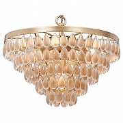 Люстра Vitaluce V5290 V5290-8/6+1 цвет плафона/подвески Золото, цвет арматуры Золото