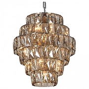 Люстра Vitaluce 5863 V5863-9/21 цвет плафона/подвески Прозрачный, цвет арматуры Хром