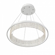 Люстра Vitaluce V5400 V5400-0/1S цвет плафона/подвески Белый, Прозрачный, цвет арматуры Белый-2