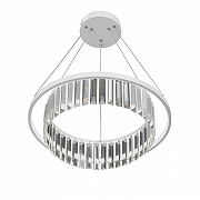 Люстра Vitaluce V54010 V54010-0/1S цвет плафона/подвески Белый, Прозрачный, цвет арматуры Белый-2