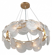 Люстра Vitaluce V5801 V5801-8/6S цвет плафона/подвески Белый, цвет арматуры Золото-2