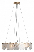 Люстра Vitaluce V5801 V5801-8/6S цвет плафона/подвески Белый, цвет арматуры Золото-3