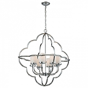 Люстра Vele Luce Ortico VL1103L08 цвет плафона/подвески Белый, цвет арматуры Хром-1