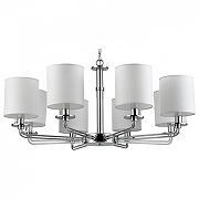Люстра Vele Luce Princess VL1753L08 цвет плафона/подвески Белый, цвет арматуры Хром