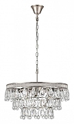 Люстра Vele Luce Augostina VL3253P06 цвет плафона/подвески Прозрачный, цвет арматуры Никель-2