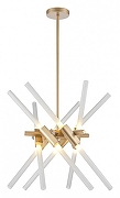 Люстра на штанге Vele Luce Fury VL5684P12 цвет плафона/подвески Белый, цвет арматуры Бежевый-1