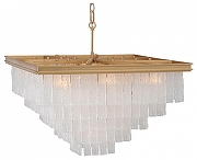 Люстра Vitaluce V5818 V5818-8/13 цвет плафона/подвески Прозрачный, цвет арматуры Золото