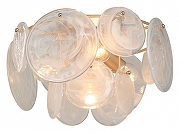 Люстра Vitaluce V5828 V5828-8/3+1PL цвет плафона/подвески Прозрачный, цвет арматуры Золото