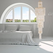 Люстра Arti Lampadari Valencia Valencia E 1.11.50.501 G цвет плафона/подвески Прозрачный, цвет арматуры Золото-4