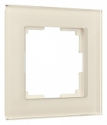 Рамка на 1 пост Werkel Favorit (молочный, стекло) W0011141 цвет Белый