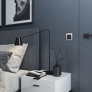 Рамка на 1 пост Werkel Platinum (алюминий) W0012606 цвет Серебро-2