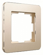 Рамка на 1 пост Werkel Platinum (шампань) W0012611 цвет Бежевый