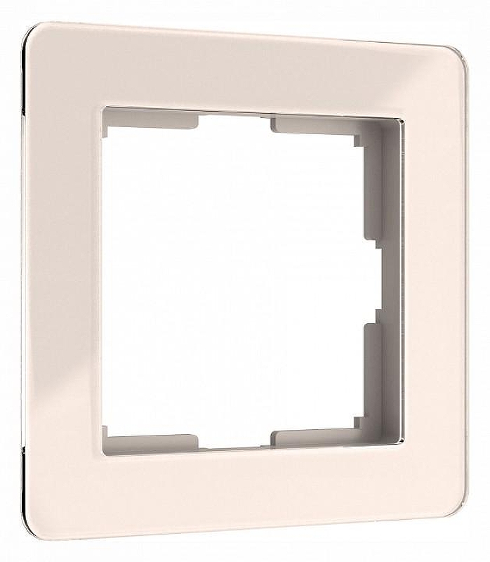 Рамка на 1 пост Werkel Acrylic (айвори) W0012743 