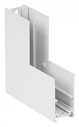 Соединитель угловой L-образный для треков накладных Vitaluce VT0200026 VT0200026-00 цвет арматуры Белый