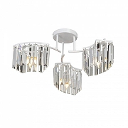 Люстра Vitaluce V5884 V5884-0/3PL цвет плафона/подвески Прозрачный, цвет арматуры Белый-1