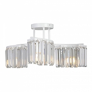 Люстра Vitaluce V5884 V5884-0/3PL цвет плафона/подвески Прозрачный, цвет арматуры Белый-2