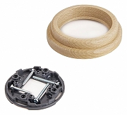 Рамка на 1 пост Werkel Ретро (светлый бук) W0015224 цвет Коричневый-1