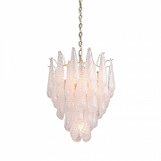 Люстра Vitaluce V5886 V5886-8/7 цвет плафона/подвески Прозрачный, цвет арматуры Золото-2