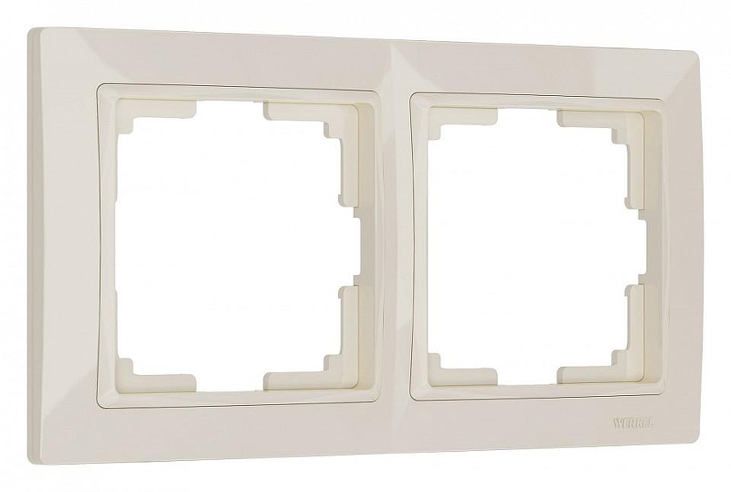 Рамка на 2 поста Werkel Snabb Basic (слоновая кость) W0022003 