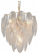 Люстра Vitaluce V5887 V5887-8/7 цвет плафона/подвески Прозрачный, цвет арматуры Золото