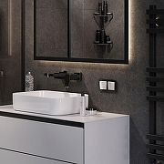 Рамка на 2 поста Werkel Acrylic (черный) W0022708 цвет Черный-2