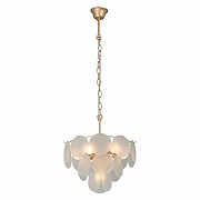 Люстра Vitaluce V5888 V5888-8/7 цвет плафона/подвески Белый, цвет арматуры Золото-1