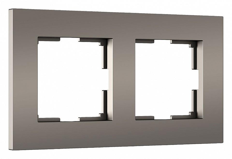 Рамка на 2 поста Werkel Slab (бронза софт) W0022963 