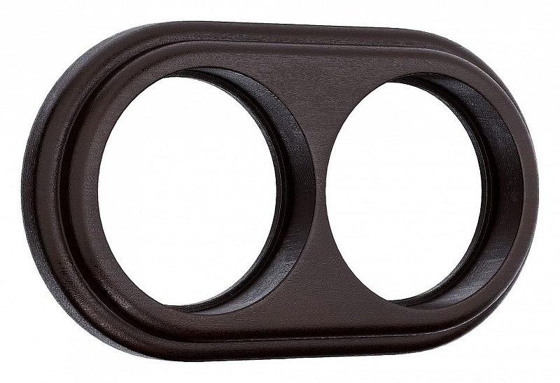 Рамка на 2 поста Werkel Ретро (венге) W0025226 