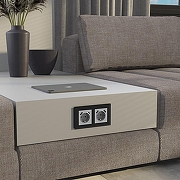 Рамка на 2 поста Werkel Senso (черный, стекло soft-touch) W0023108 цвет Черный-1