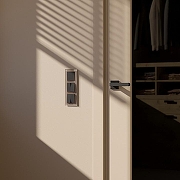 Рамка на 3 поста Werkel Favorit (латте, стекло) W0031142 цвет Коричневый-1