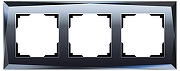 Рамка на 3 поста Werkel Diamant (черный) W0031208 цвет Черный