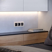 Рамка на 3 поста Werkel Acrylic (айвори) W0032743 цвет Желтый-2