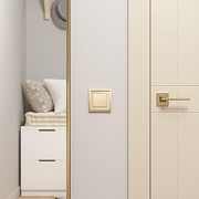 Рамка на 1 пост Werkel Baguette (айвори/латунь) W0012851 цвет Желтый, Латунь-2