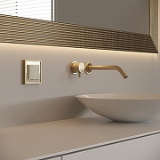 Рамка на 1 пост Werkel Baguette (айвори/латунь) W0012851 цвет Желтый, Латунь-3