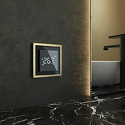 Рамка на 1 пост Werkel Baguette (черный/латунь) W0012852 цвет Латунь, Черный-1