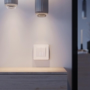 Рамка на 1 пост Werkel Split (белый/черный, soft-touch) W0013068 цвет Белый, Черный-1