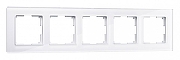 Рамка на 5 постов Werkel Favorit (белый) W0051101 цвет Белый