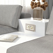 Рамка на 2 поста Werkel Senso (шампань, стекло soft-touch) W0023111 цвет Бежевый-1