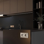 Рамка на 2 поста Werkel Senso (шампань, стекло soft-touch) W0023111 цвет Бежевый-2